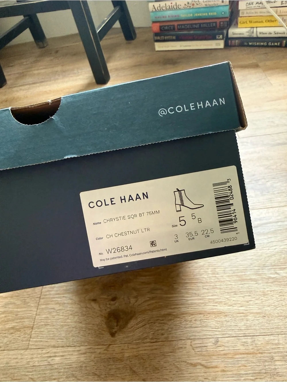 Cole Haan Valley Leather Ankle Booties - Chestnut/Light Brown